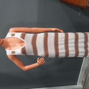 Show Me Your MuMu Havana Coverup Sand Dollar Strip Crochet